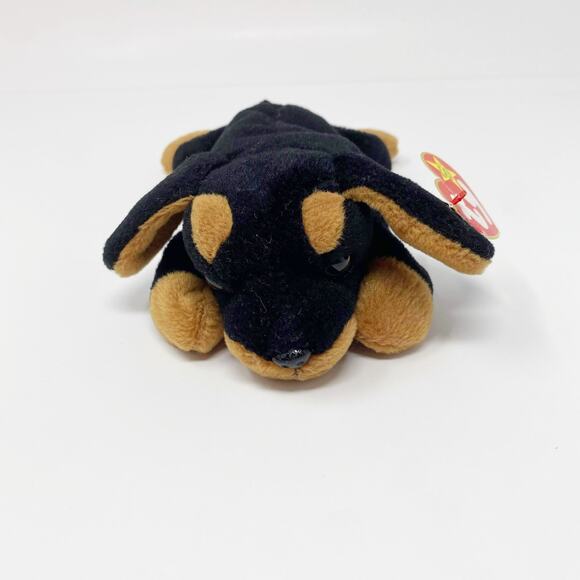 TY Vintage Dog "Doby" Beanie Baby - Picture 2 of 11